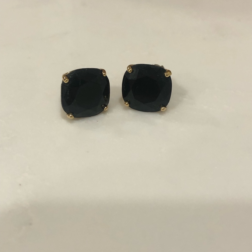 Kate spade black stud
